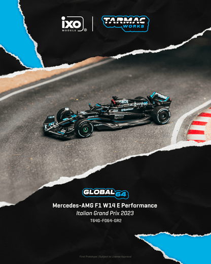 (Pre-Order) (T64G-F064-GR2)Mercedes-AMG F1 W14 E Performance Italian Grand Prix 2023 George Russell