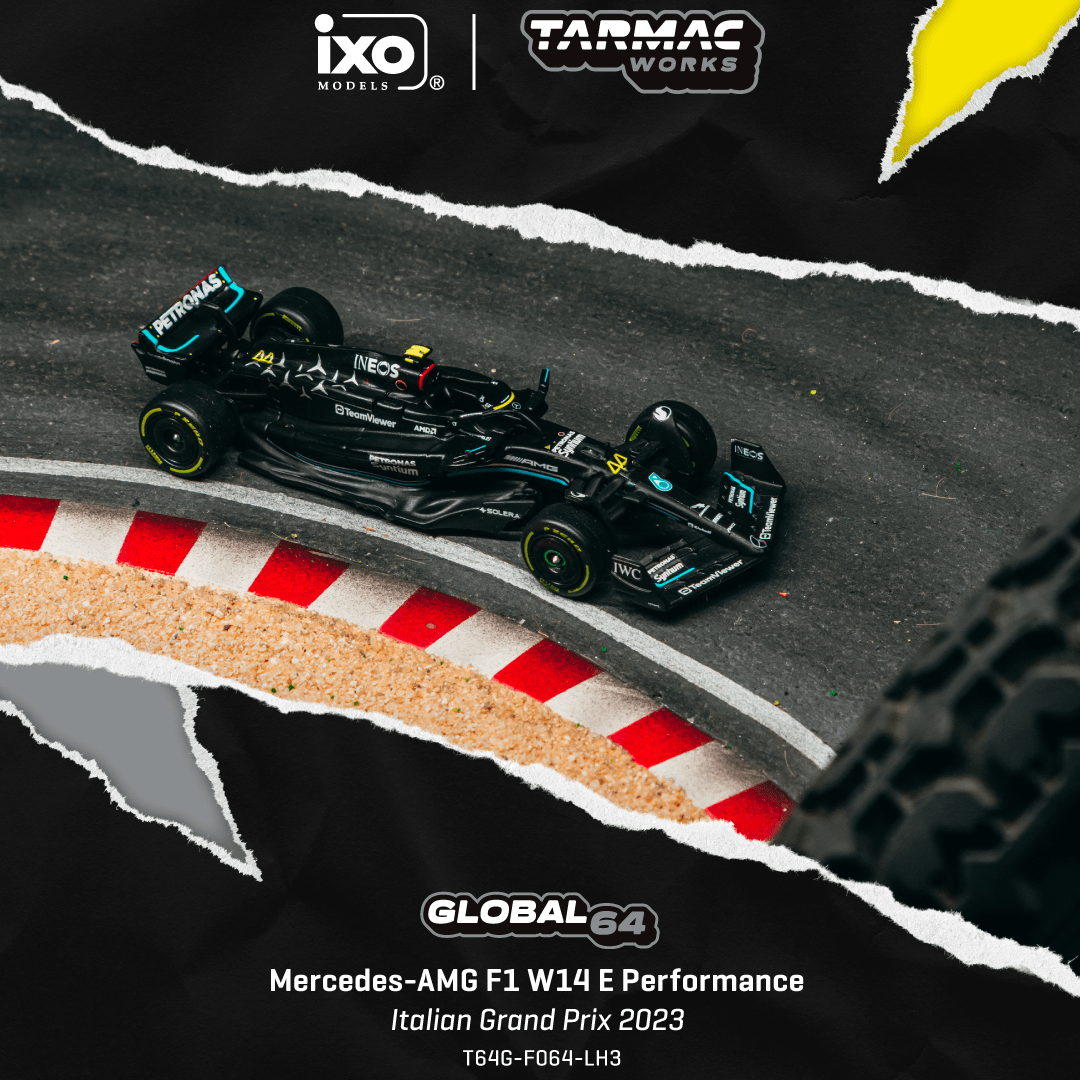 (T64G-F064-LH3) Mercedes-AMG F1 W14 E Performance Italian Grand Prix 2023 Lewis Hamilton