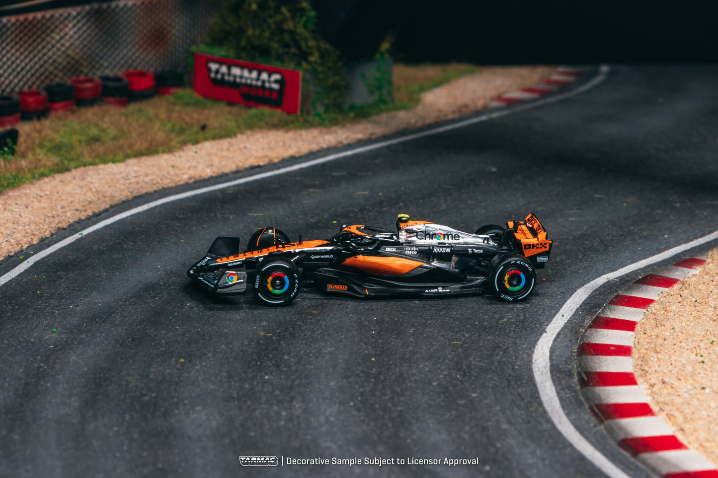 (Pre-Order) (T64G-F070-LN2) McLaren MCL60 British Grand Prix 2023 (Lando Norris)