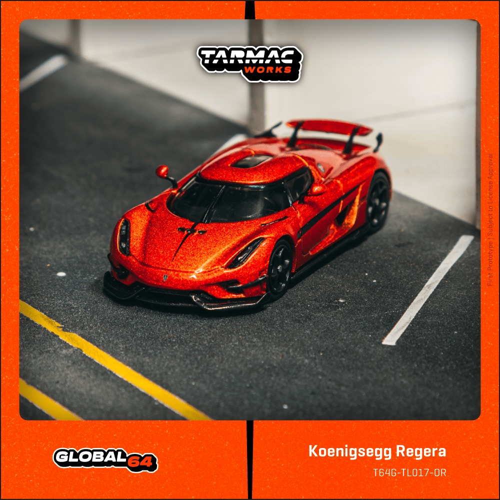 (T64G-TL017-OR) - Koenigsegg Regera (Orange)