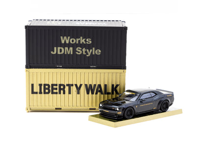 (Pre-Order) (T64G-TL039-BK) - LB-WORKS Dodge Challenger SRT Hellcat