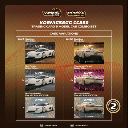 (T64G-TL051-WH) Koenigsegg CC850 White