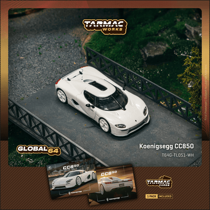 (T64G-TL051-WH) Koenigsegg CC850 White