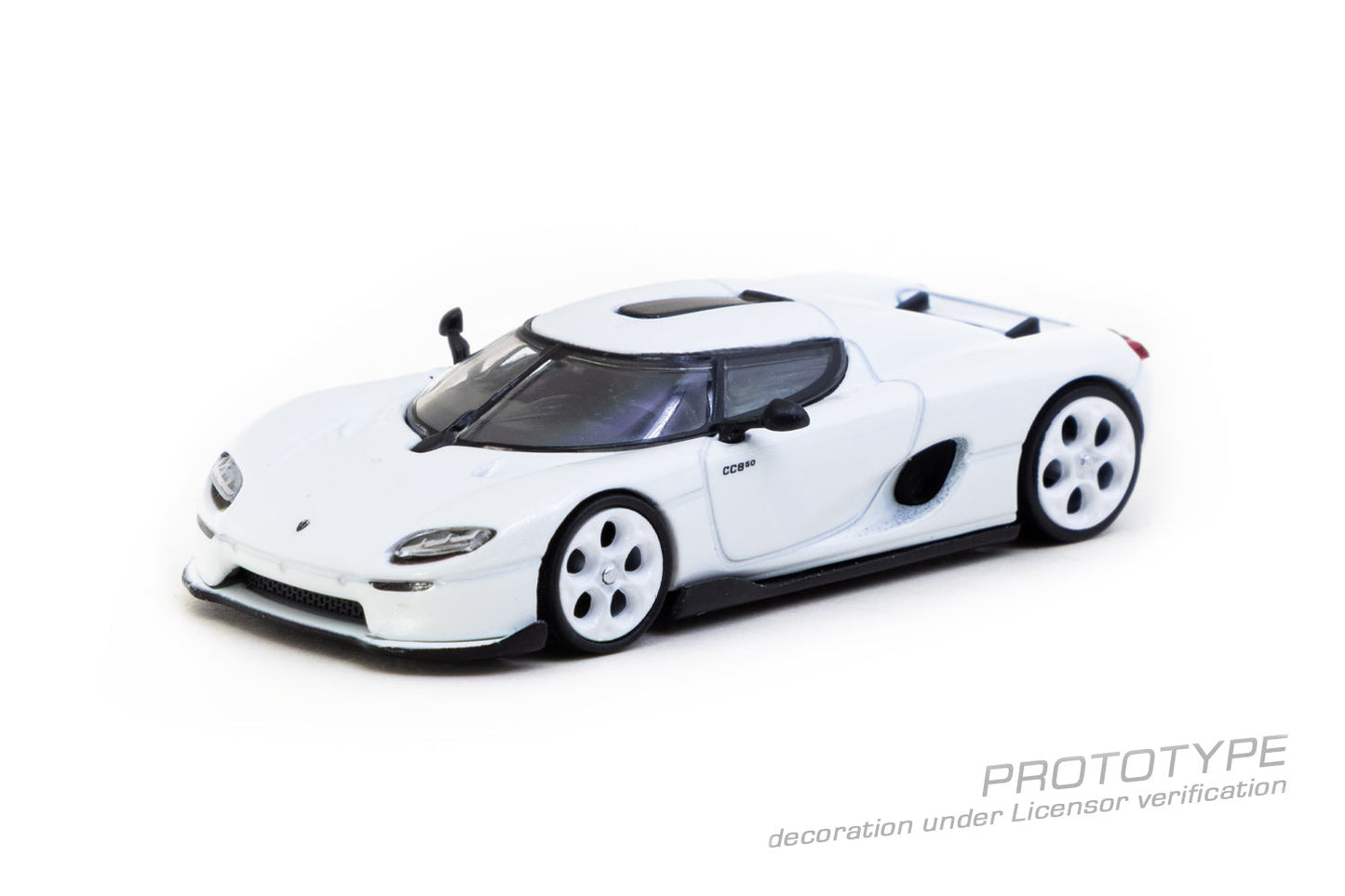 (T64G-TL051-WH) Koenigsegg CC850 White