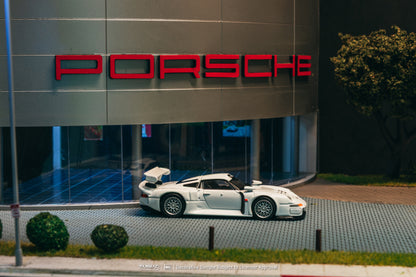 (Pre-Order) (T64P-004-WH) Porsche 911 GT1 (White)