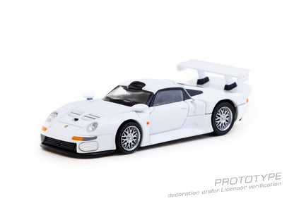 (Pre-Order) (T64P-004-WH) Porsche 911 GT1 (White)