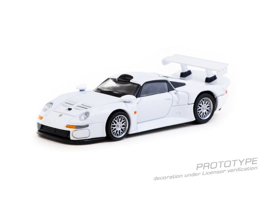 (Pre-Order) (T64P-004-WH) Porsche 911 GT1 (White)