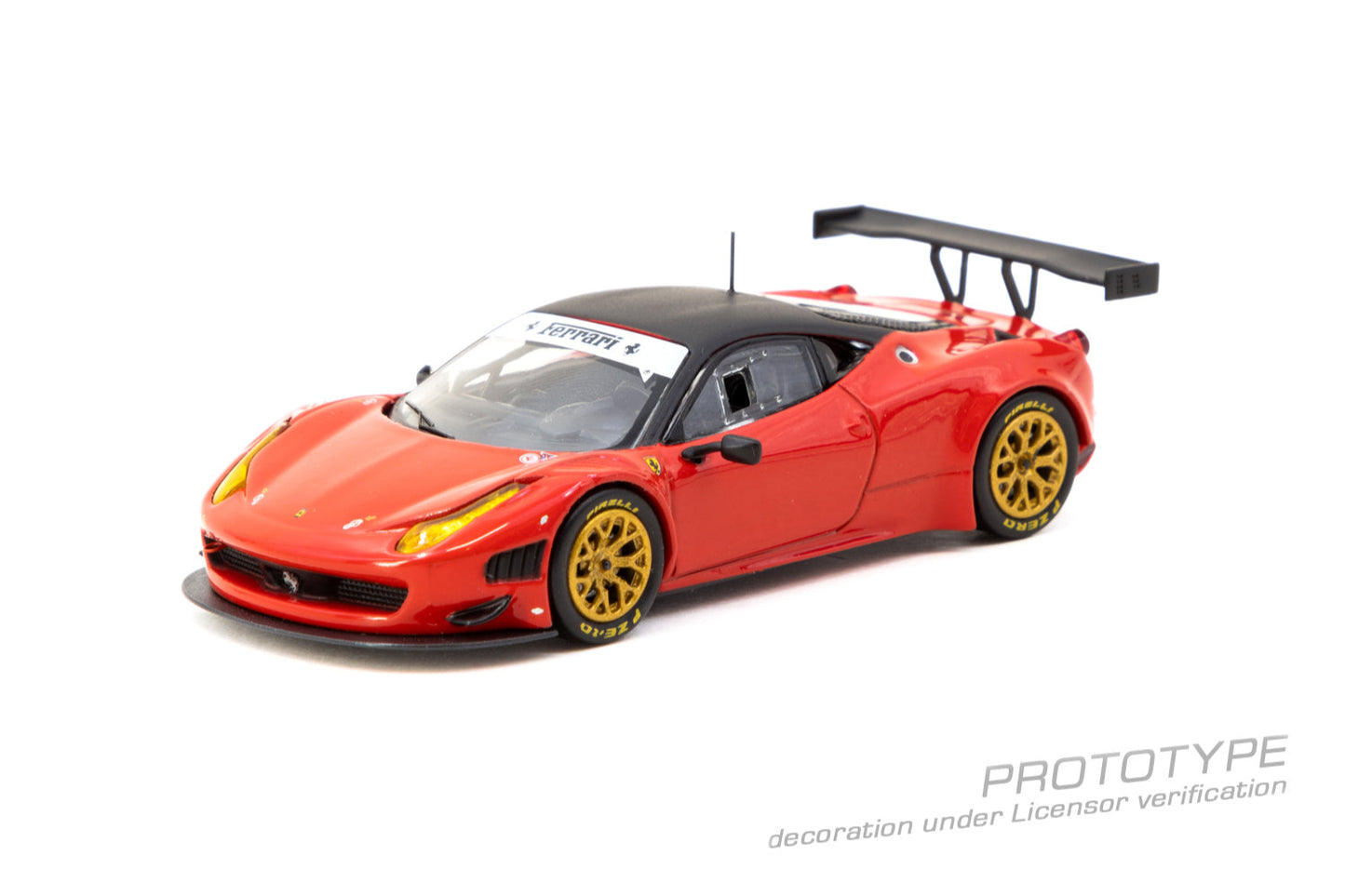 (Pre-Order) (T64R-073-RE) Ferrari 458 Italia GT3 Red