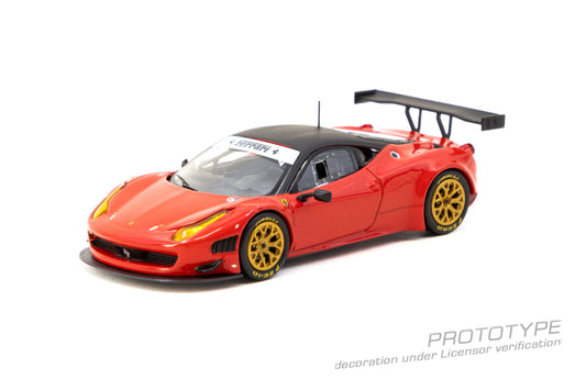 (Pre-Order) (T64R-073-RE) Ferrari 458 Italia GT3 Red