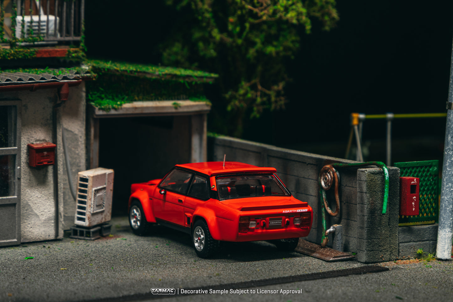 (Pre-Order) (T64R-094-RE) - FIAT 131 ABARTH Rally Stradale Red