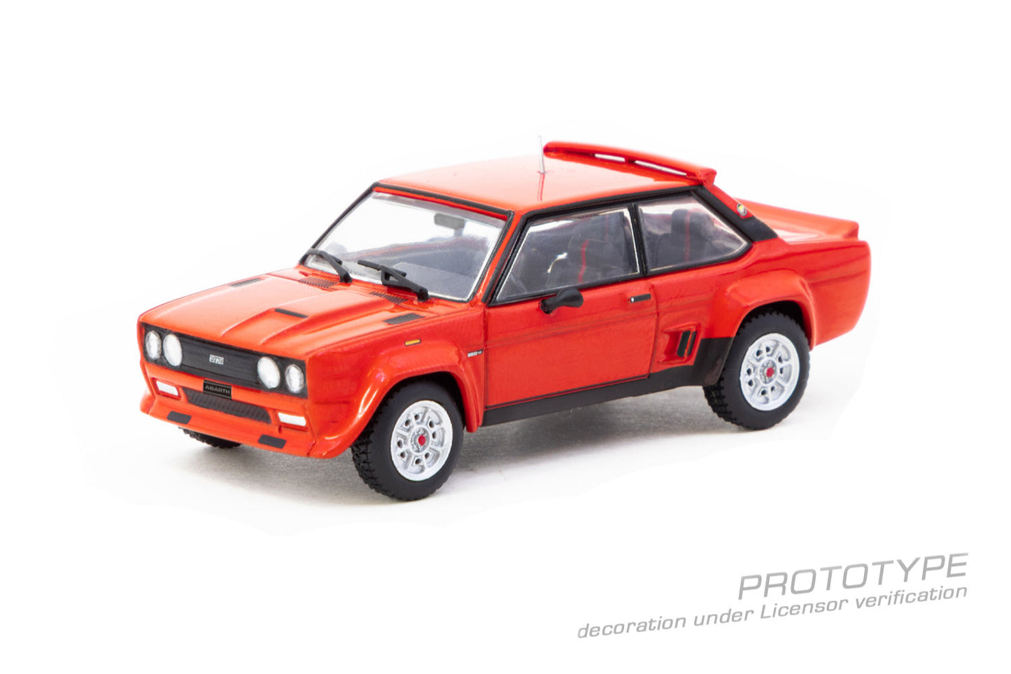 (Pre-Order) (T64R-094-RE) - FIAT 131 ABARTH Rally Stradale Red