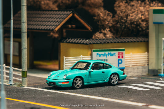 (Pre-Order) (T64S-017-MG) Porsche 911 Carrera RS (964) (Mint Green)