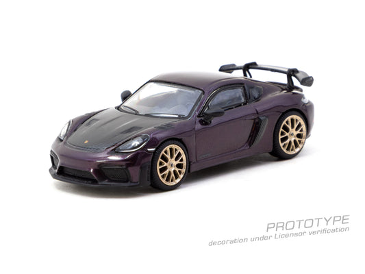 (Pre-Order) (T64S-022-PM) Porsche Cayman GT4RS Amethyst MetallicPorsche Cayman GT4RS (Amethyst Metallic)