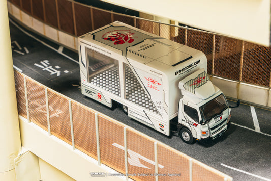 (Pre-Order) (T64T-TL002-EVA) Mitsubishi Fuso Canter EVA Racing