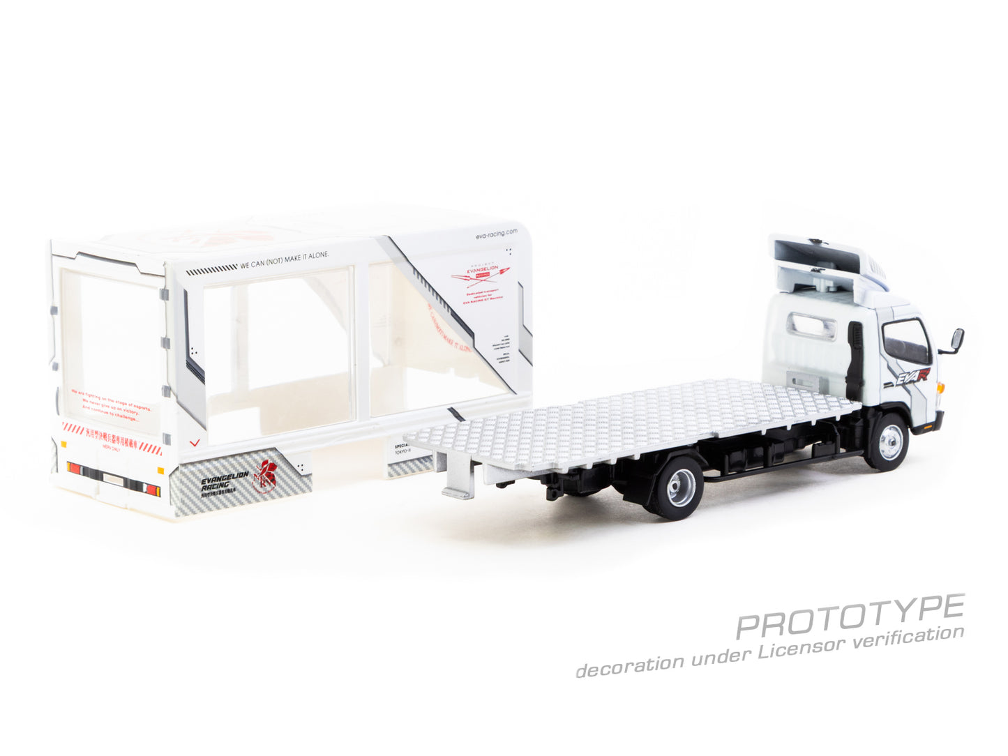(Pre-Order) (T64T-TL002-EVA) Mitsubishi Fuso Canter EVA Racing