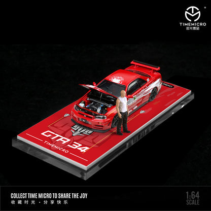 (TM643435 & TM643436) Nissan Skyline GTR34