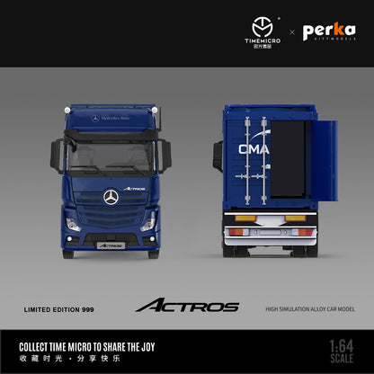 (Pre-Order) (TM646725) Benz Actros Container Truck