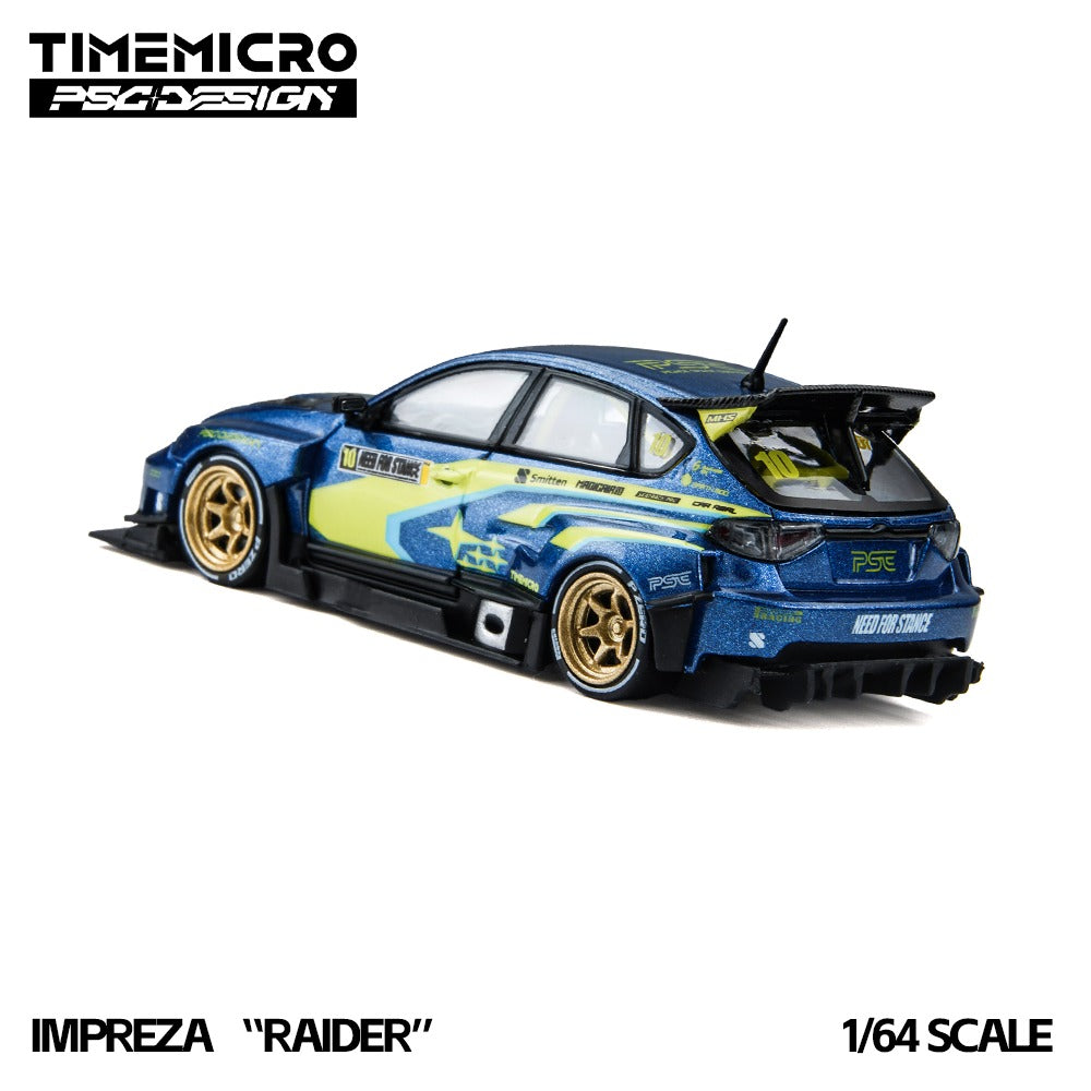 (Pre-Order)(TM648304) Subaru Impreza "Raider" Blue/Yellow