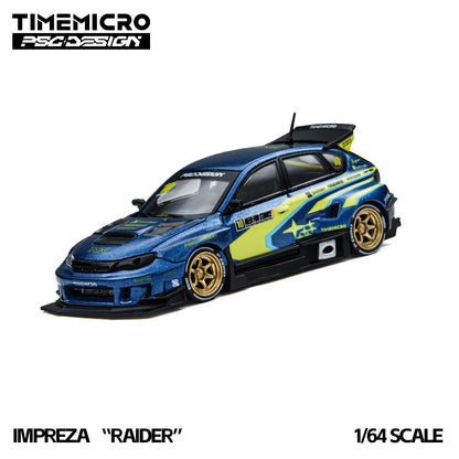 (Pre-Order)(TM648304) Subaru Impreza "Raider" Blue/Yellow