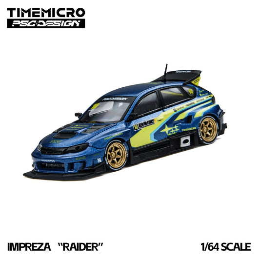 (Pre-Order)(TM648304) Subaru Impreza "Raider" Blue/Yellow