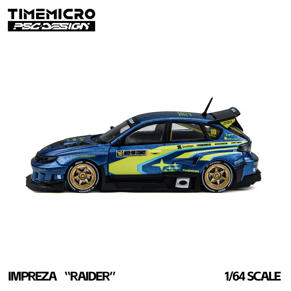 (Pre-Order)(TM648304) Subaru Impreza "Raider" Blue/Yellow