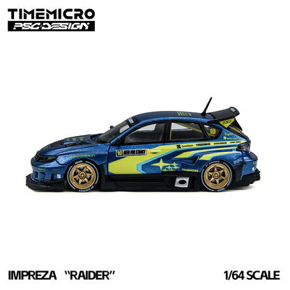 (Pre-Order)(TM648304) Subaru Impreza "Raider" Blue/Yellow