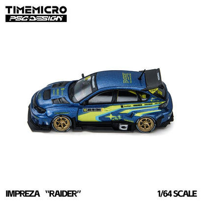 (Pre-Order)(TM648304) Subaru Impreza "Raider" Blue/Yellow