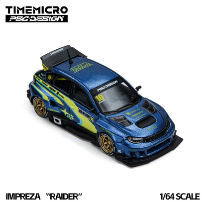 (Pre-Order)(TM648304) Subaru Impreza "Raider" Blue/Yellow