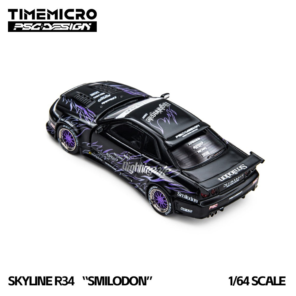 (Pre-Order) (TM648409) R34 "Tiger Tooth" Black Nightingale