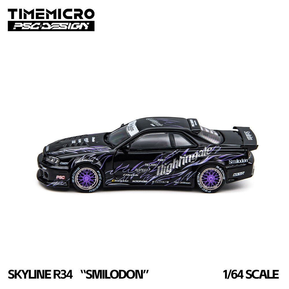 (Pre-Order) (TM648409) R34 "Tiger Tooth" Black Nightingale