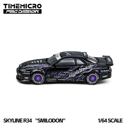 (Pre-Order) (TM648409) R34 "Tiger Tooth" Black Nightingale