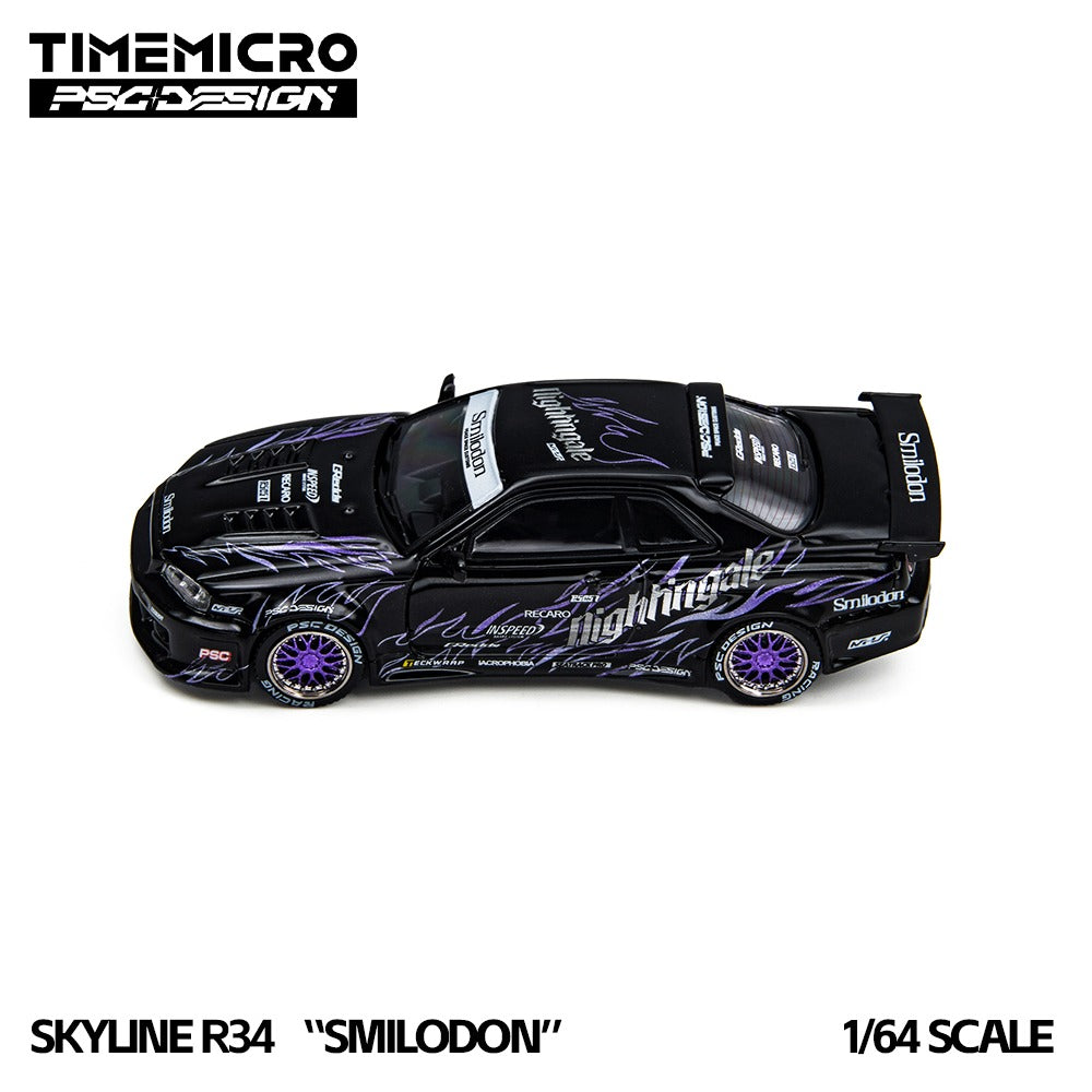 (Pre-Order) (TM648409) R34 "Tiger Tooth" Black Nightingale