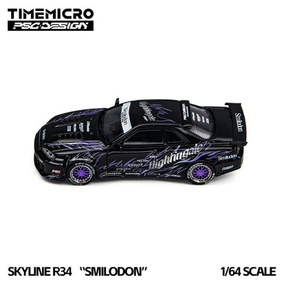 (Pre-Order) (TM648409) R34 "Tiger Tooth" Black Nightingale
