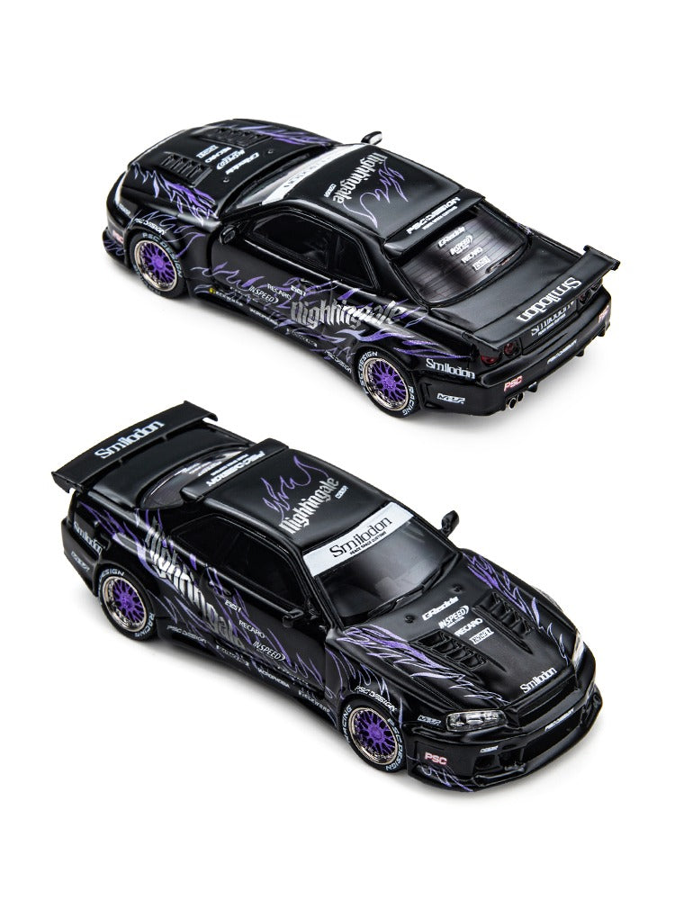 (Pre-Order) (TM648409) R34 "Tiger Tooth" Black Nightingale