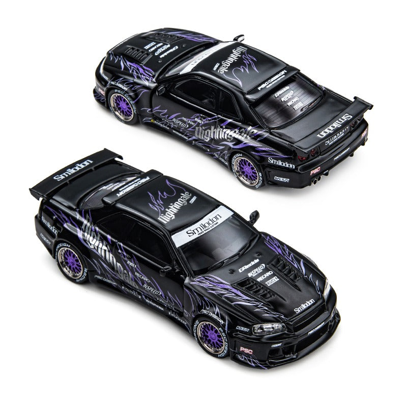 (Pre-Order) (TM648409) R34 "Tiger Tooth" Black Nightingale