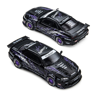 (Pre-Order) (TM648409) R34 "Tiger Tooth" Black Nightingale