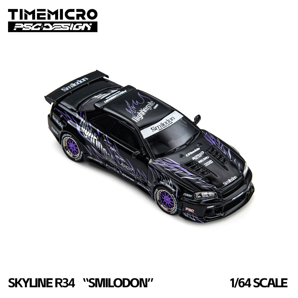 (Pre-Order) (TM648409) R34 "Tiger Tooth" Black Nightingale