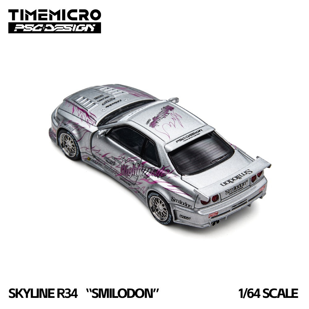 (Pre-Order) (TM648410) R34 "Tiger Tooth" Silver Nightingale