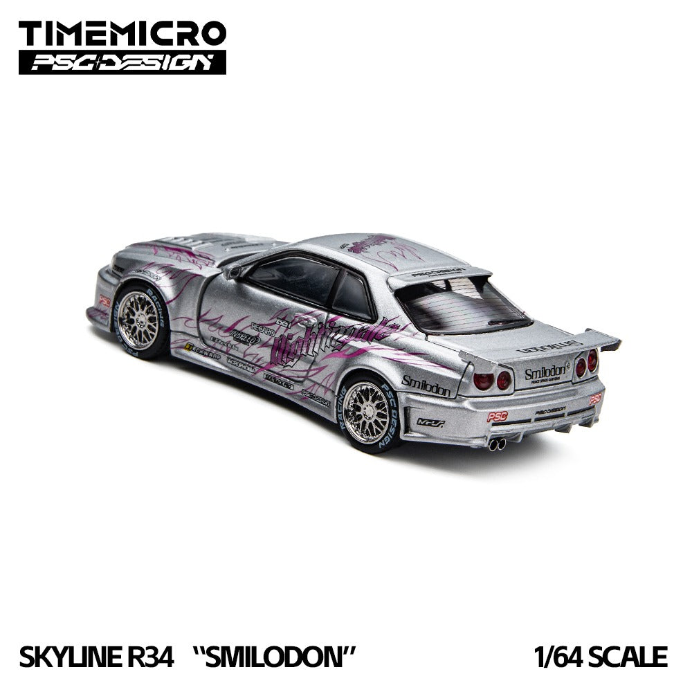 (Pre-Order) (TM648410) R34 "Tiger Tooth" Silver Nightingale