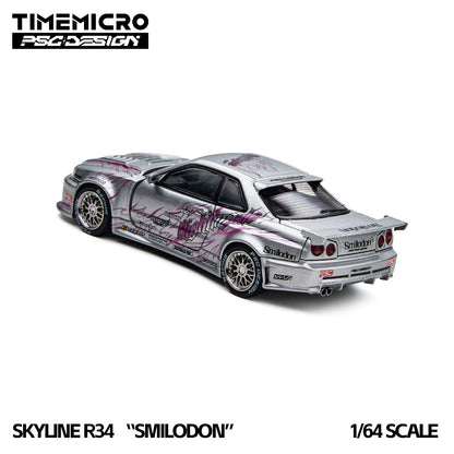(Pre-Order) (TM648410) R34 "Tiger Tooth" Silver Nightingale