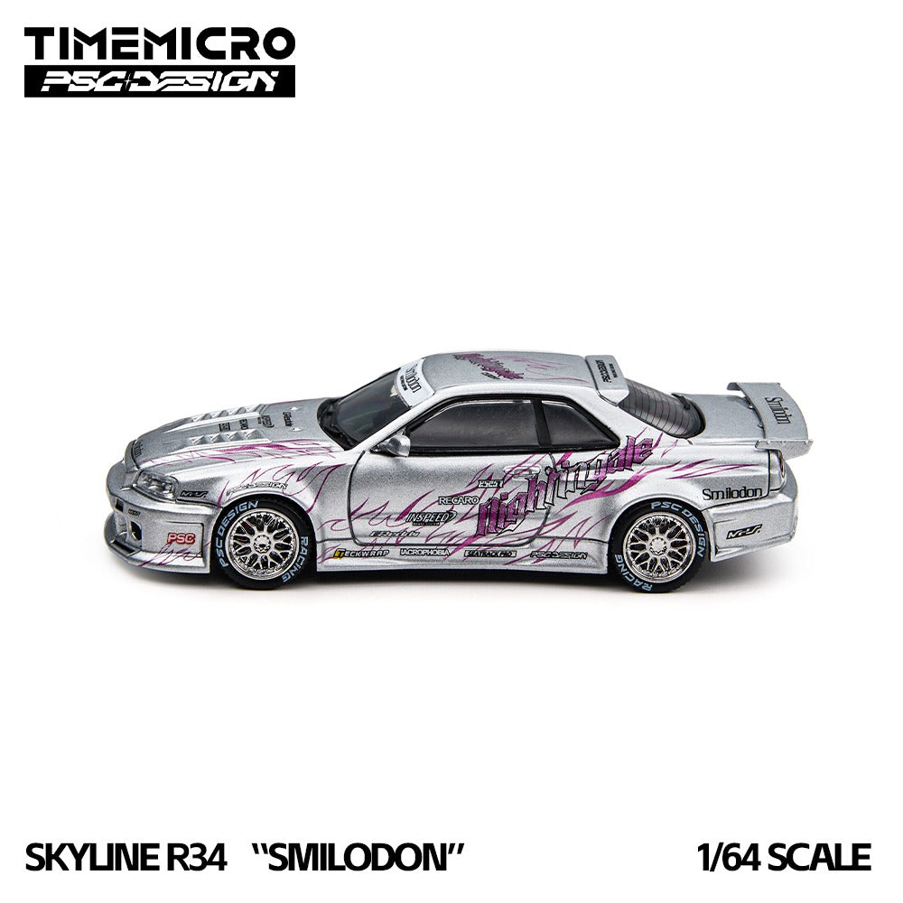(Pre-Order) (TM648410) R34 "Tiger Tooth" Silver Nightingale