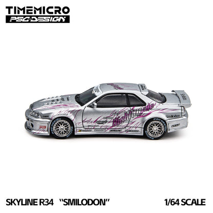 (Pre-Order) (TM648410) R34 "Tiger Tooth" Silver Nightingale