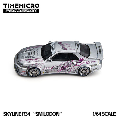 (Pre-Order) (TM648410) R34 "Tiger Tooth" Silver Nightingale