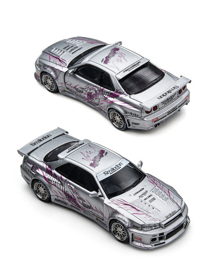 (Pre-Order) (TM648410) R34 "Tiger Tooth" Silver Nightingale