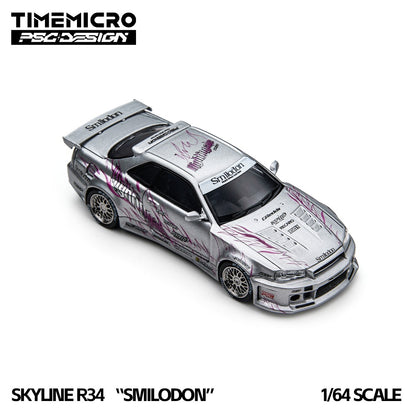 (Pre-Order) (TM648410) R34 "Tiger Tooth" Silver Nightingale
