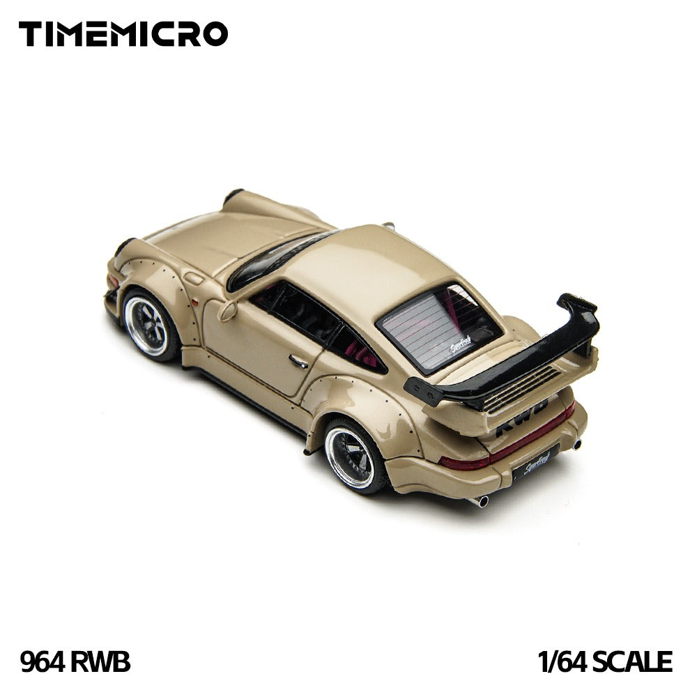 (Pre-Order) (TM648501) TimeMicro 1:64 RWB 964 Light Brown