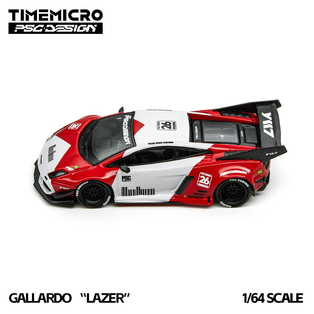 (Pre-Order)(TM648903) TimeMicro × PSC DESIGN - Gallardo "Lazer" Marlboro Livery