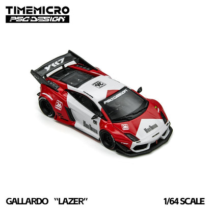 (Pre-Order)(TM648903) TimeMicro × PSC DESIGN - Gallardo "Lazer" Marlboro Livery