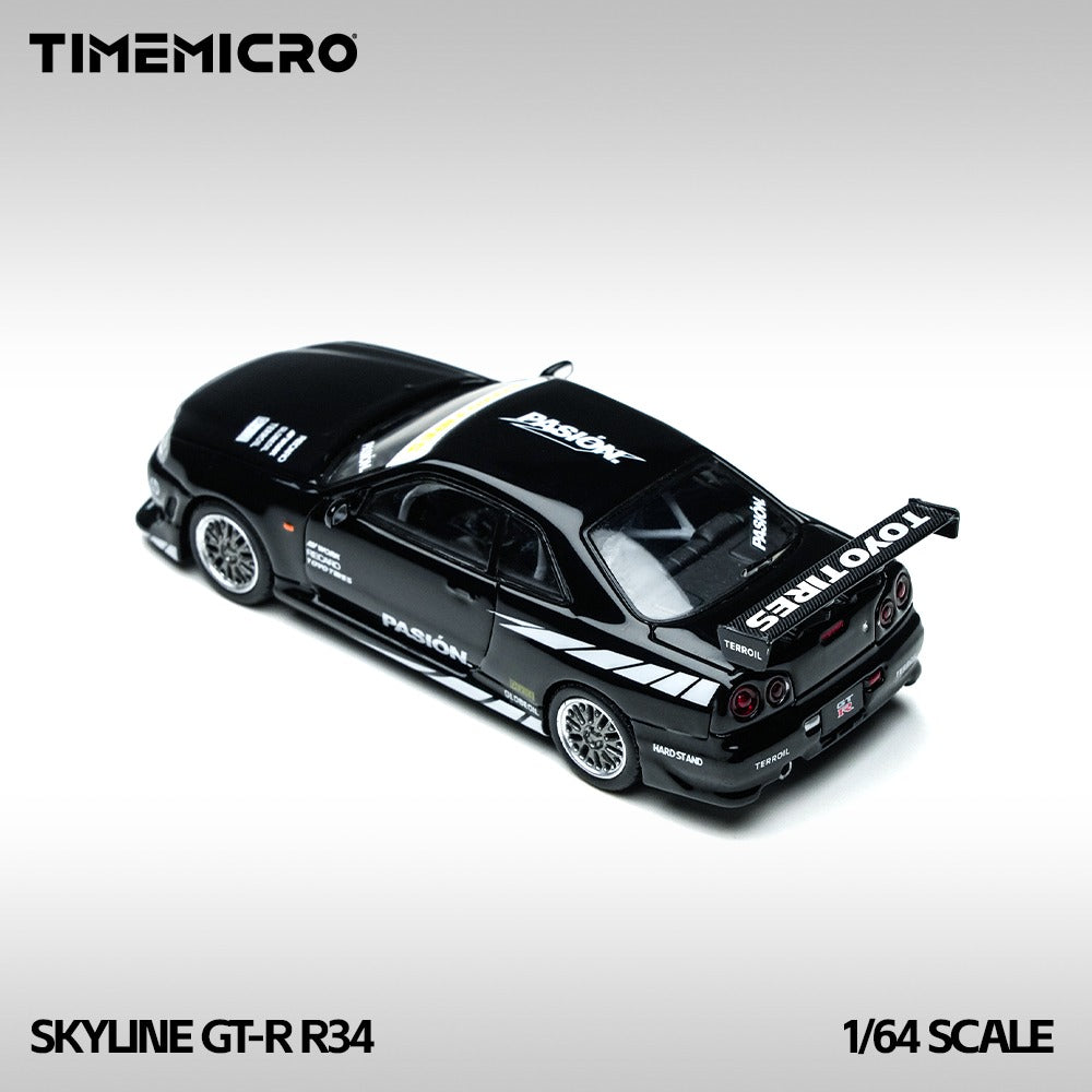 (TM800504) - Skyline GT-R R34 - "Black Street"