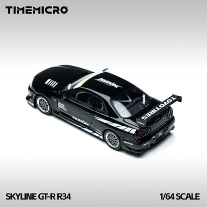 (TM800504) - Skyline GT-R R34 - "Black Street"